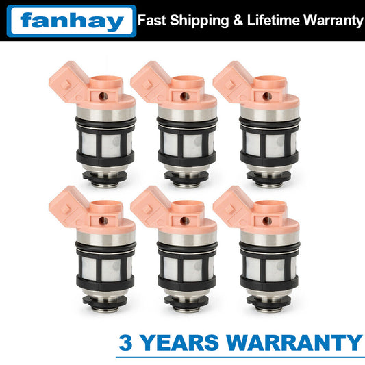 6X Fuel Injectors for Nissan 1990-1995 D21 Pathfinder Quest 3.0L V6 16600-88G10