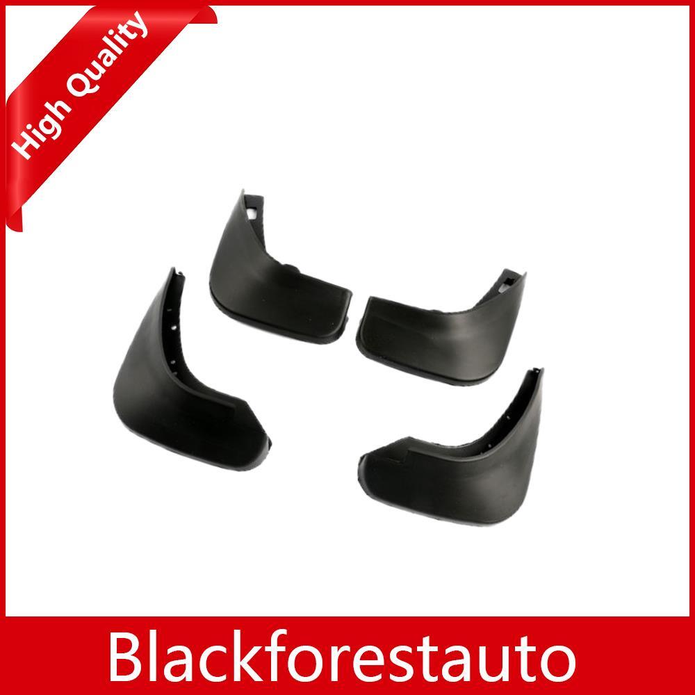 4Pcs Front Rear Left Right Flaps Splash Black for Ford Focus MK II 2005-2010 Q