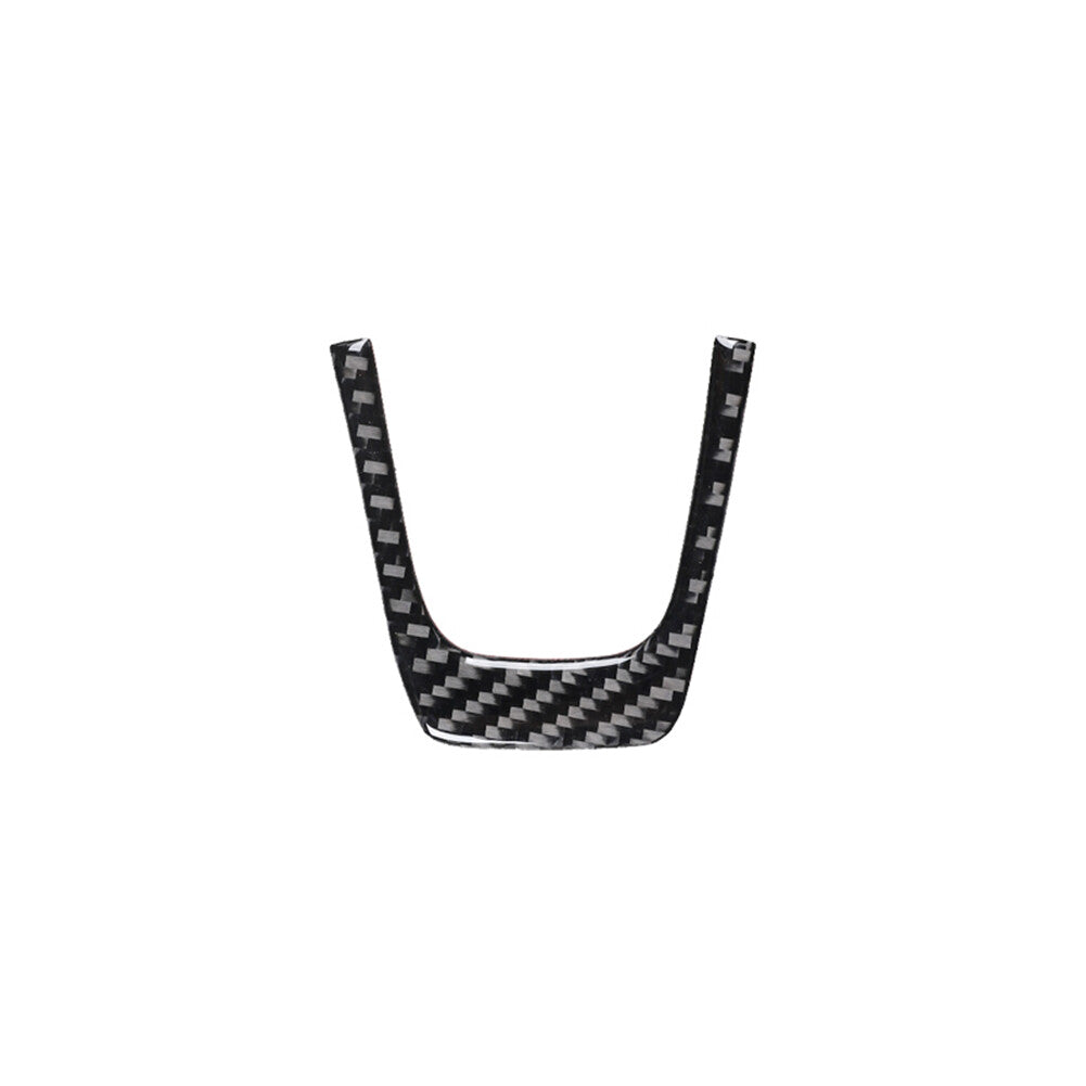 Carbon Fiber Interior Steering Wheel Lower Cover Trim for Ford for Mustang Mach-E