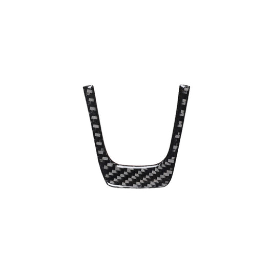 Carbon Fiber Interior Steering Wheel Lower Cover Trim for Ford for Mustang Mach-E
