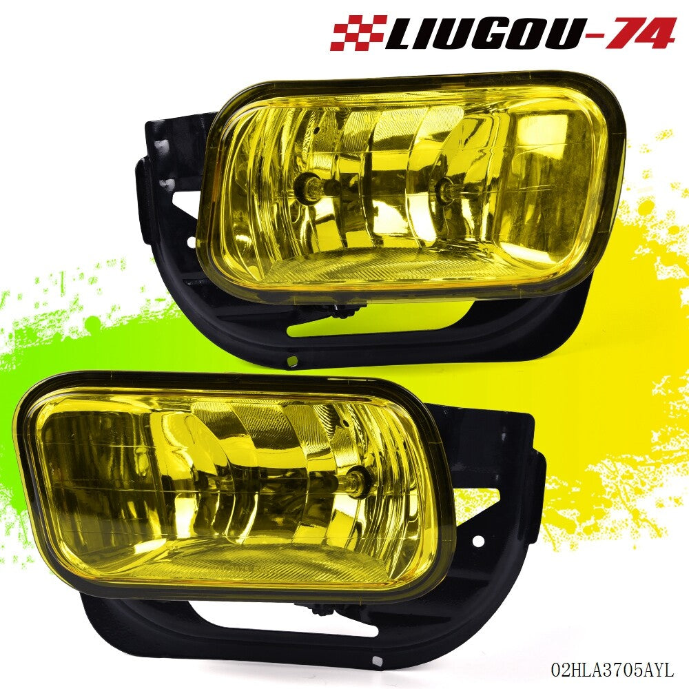 Suitable for 09-12 for Dodge for Ram 1500 10-18 2500 3500 bumper fog light with baffle and bulb- v
