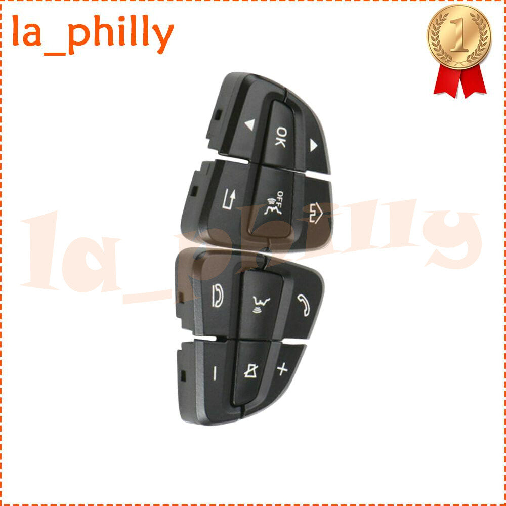 Pair Steering Wheel Switch Button Cover for Benz W205 C-class Right  Left Q