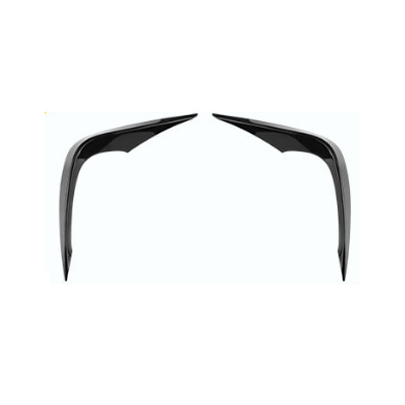 for Toyota Highlander Exterior Front Fog Light Strip Trim 2020-22 Glossy Black