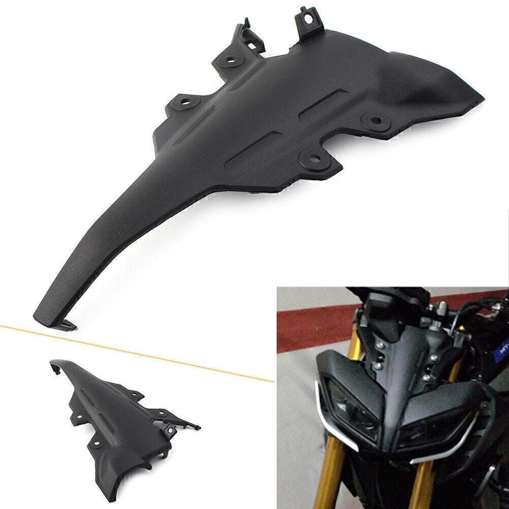 for Yamaha MT09 FZ09 2017-2019 2018 Black Headlight Front Panel Cover