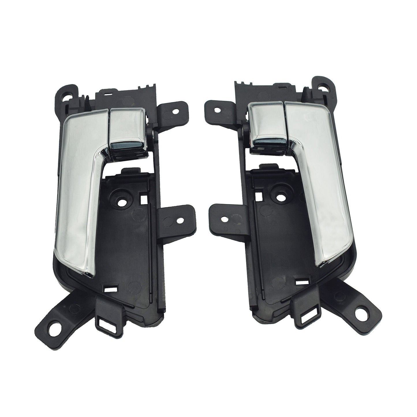 2Pcs Right Left Side Interior Door Handle Chrome LH RH for Kia Borrego 2007-2015