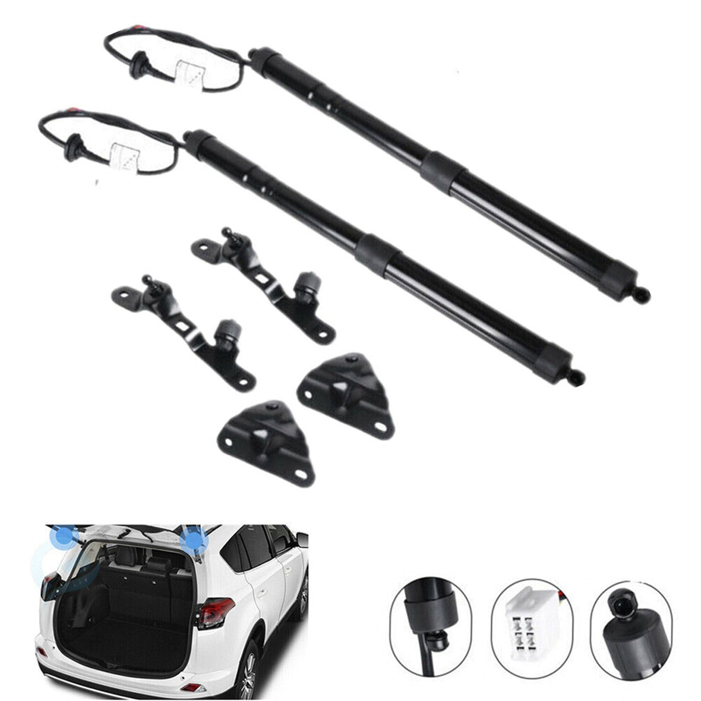 2Rear Tailgate Power Hatch Lift Support Strut For RAV4 13-18 6892009010 n