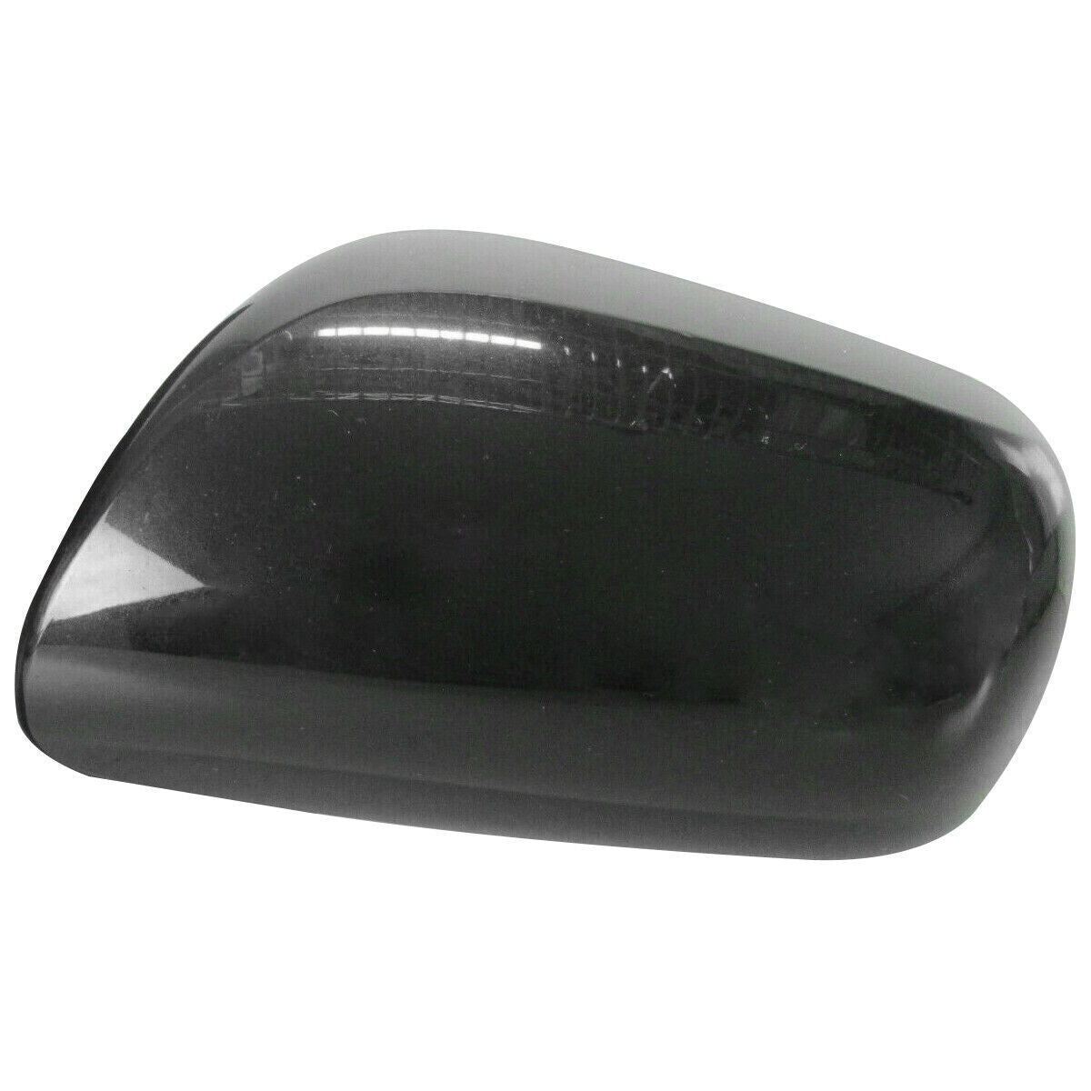 Side Mirror Cap Cover for Toyota 07-11 Yaris 04-09 Prius Black Driver Left Side