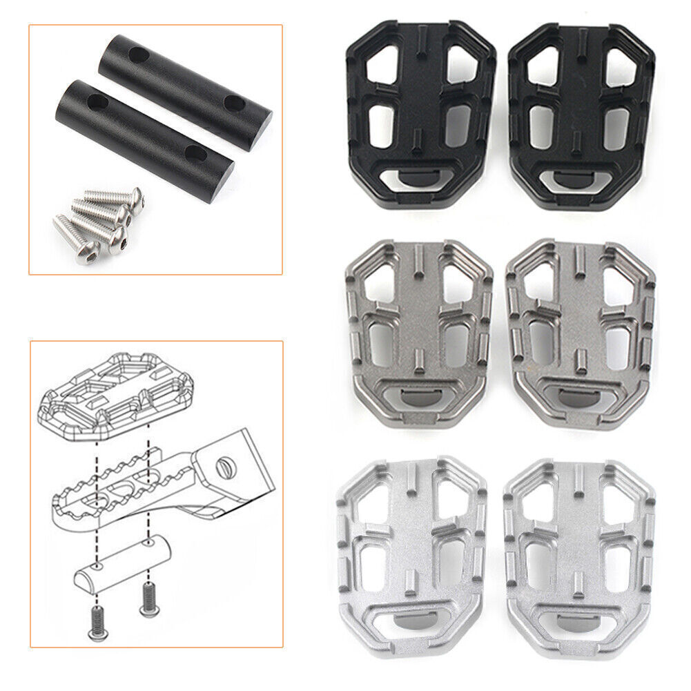 for BMW R1200GS G310GS S1000XR Foot Pegs Rear Footpegs Footrest Pedal UK