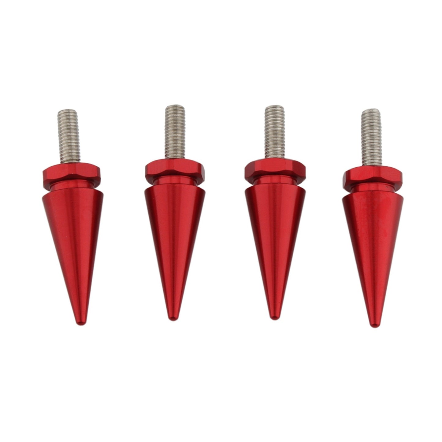 Red Spike Windshield Hardware Bolts Screws for Harley Road Glide FLTRX 1998-2025 Q
