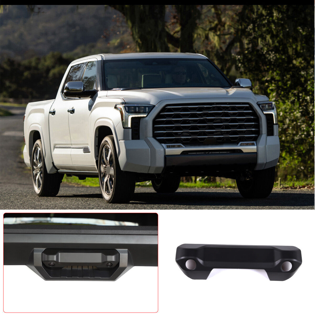 2-Pack ABS Matte Black Exterior Mirror Covers for Cadillac for Escalade 21-23