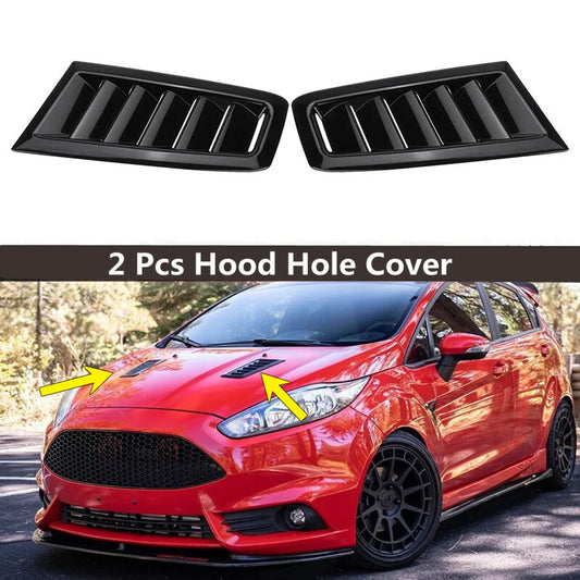 Car Air Front Hood Bonnet Vents Hood Decorative Air Flow Intake Scoop Side Vent