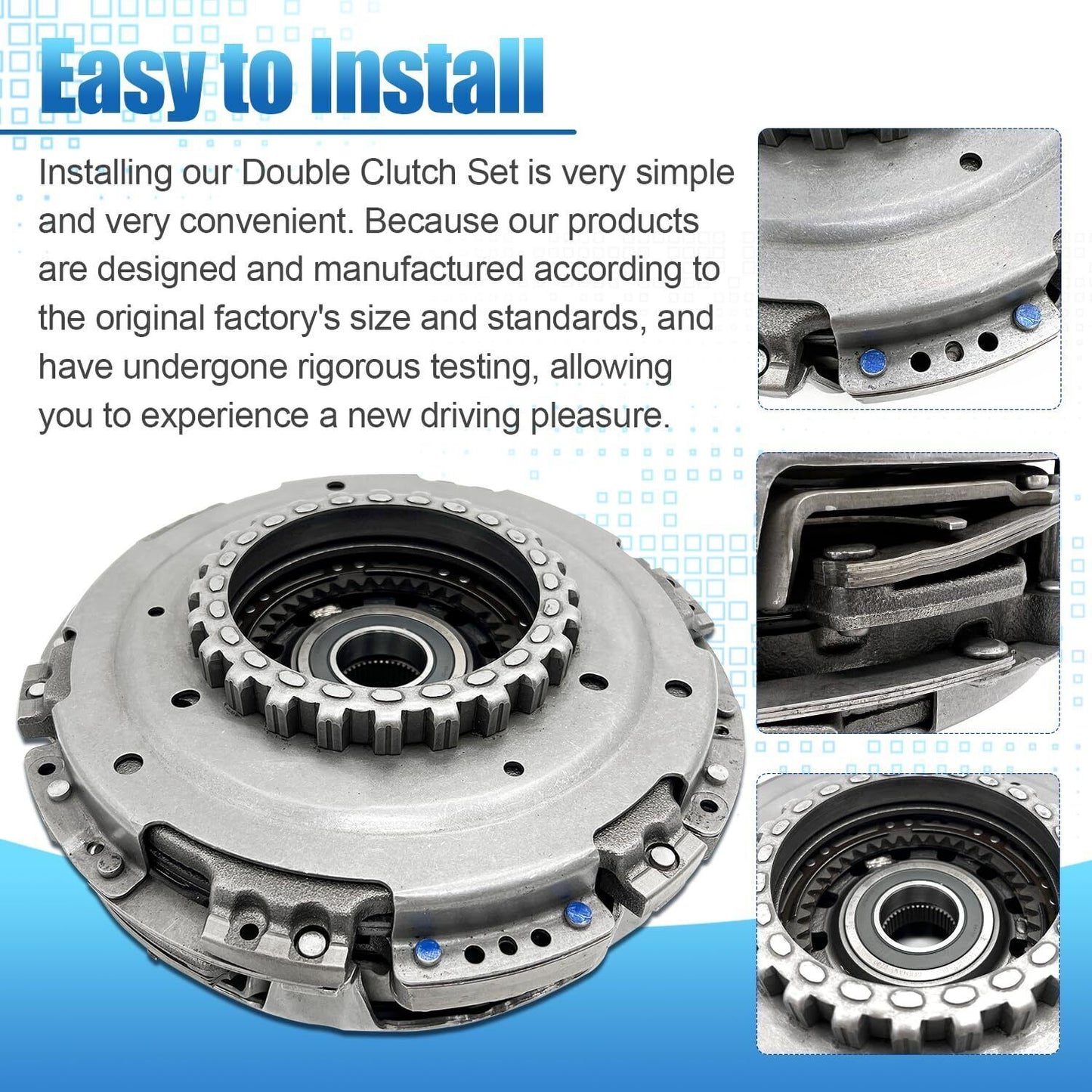 Brand new dual-clutch kit 41200 2A001 for Hyundai for Veloster 2012-2017 US stock Q
