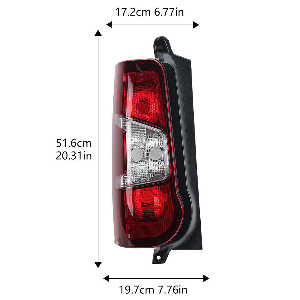 for Peugeot Partner Van 2019 2020-23 LHRH side tail Lamp Tail light 9819235880