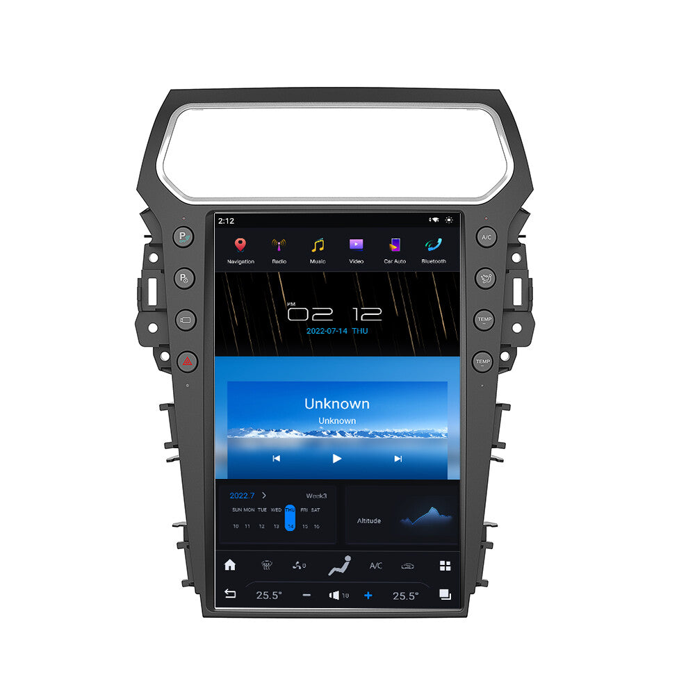 Android 11 Vertical 2K Screen Radio for Ford Explorer 2011-2019 Radios CarPlay