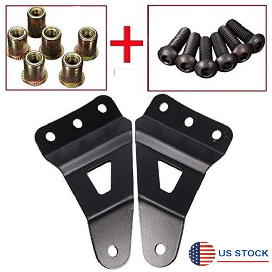 Car Off-road Roof Strip Bracket Firmly Mounting Stand Light Bar Holder Q