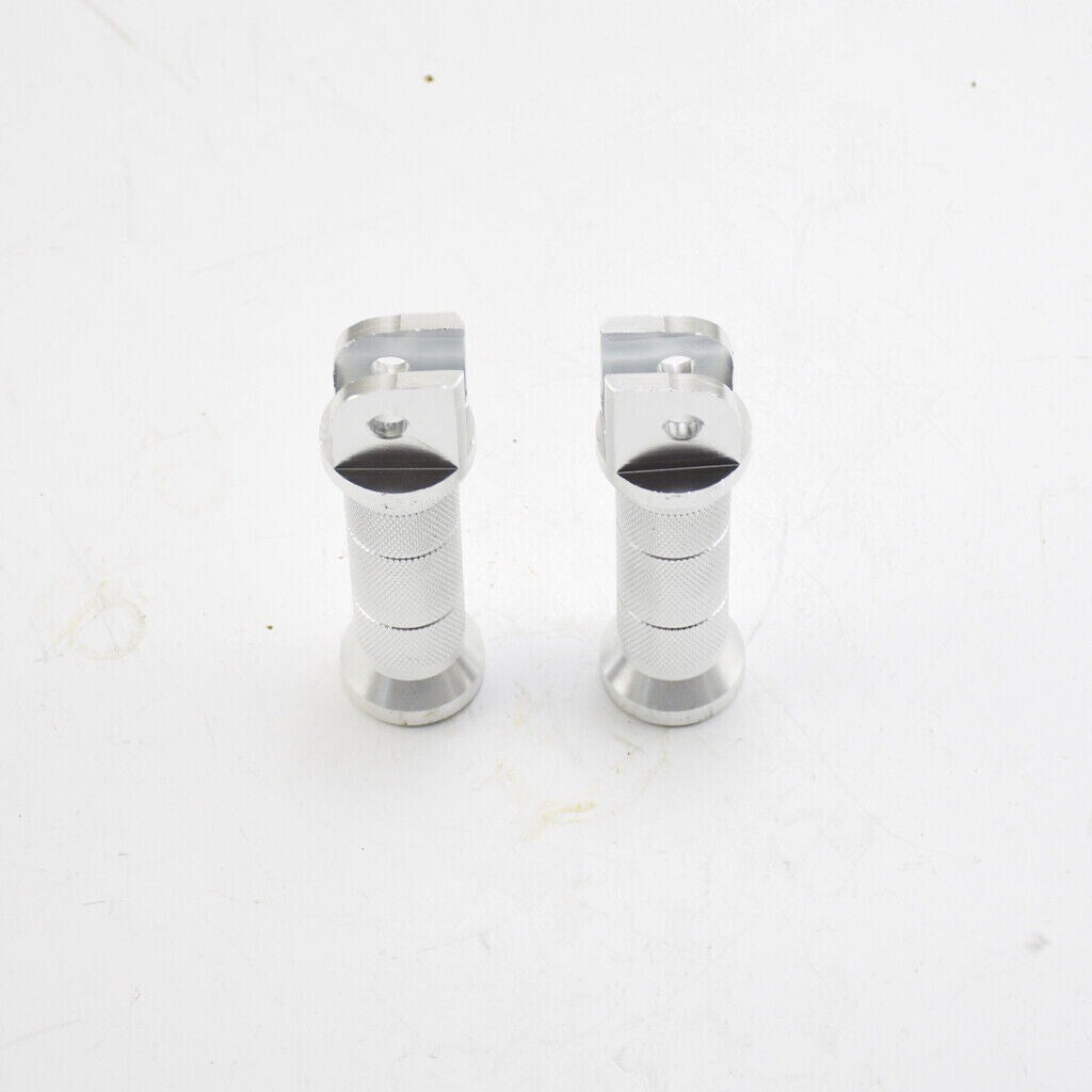 Motorcycle silver CNC Front Foot Pegs for Honda Monkey Grom MSX125 2013-2022