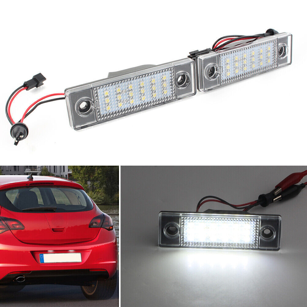 2x White LED Number License Plate Lights Fits for Chevrolet for Cruze 2009-Up 2010 11 12
