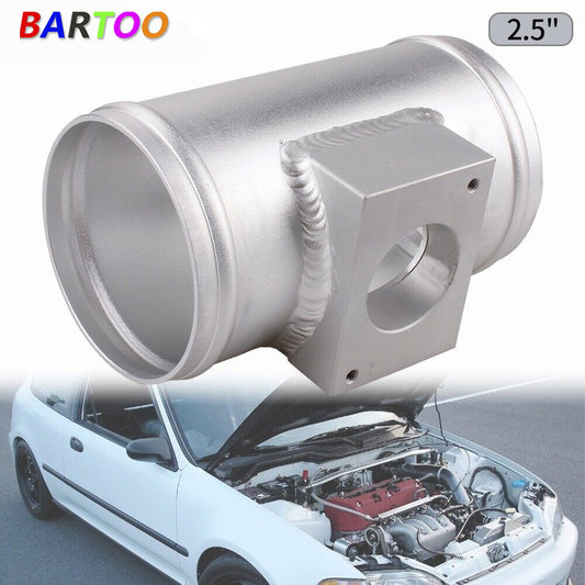 63mm for Mitsubishi ASX Lancer for Outlander Air Flow Sensor Mount MAF Adapter Tube