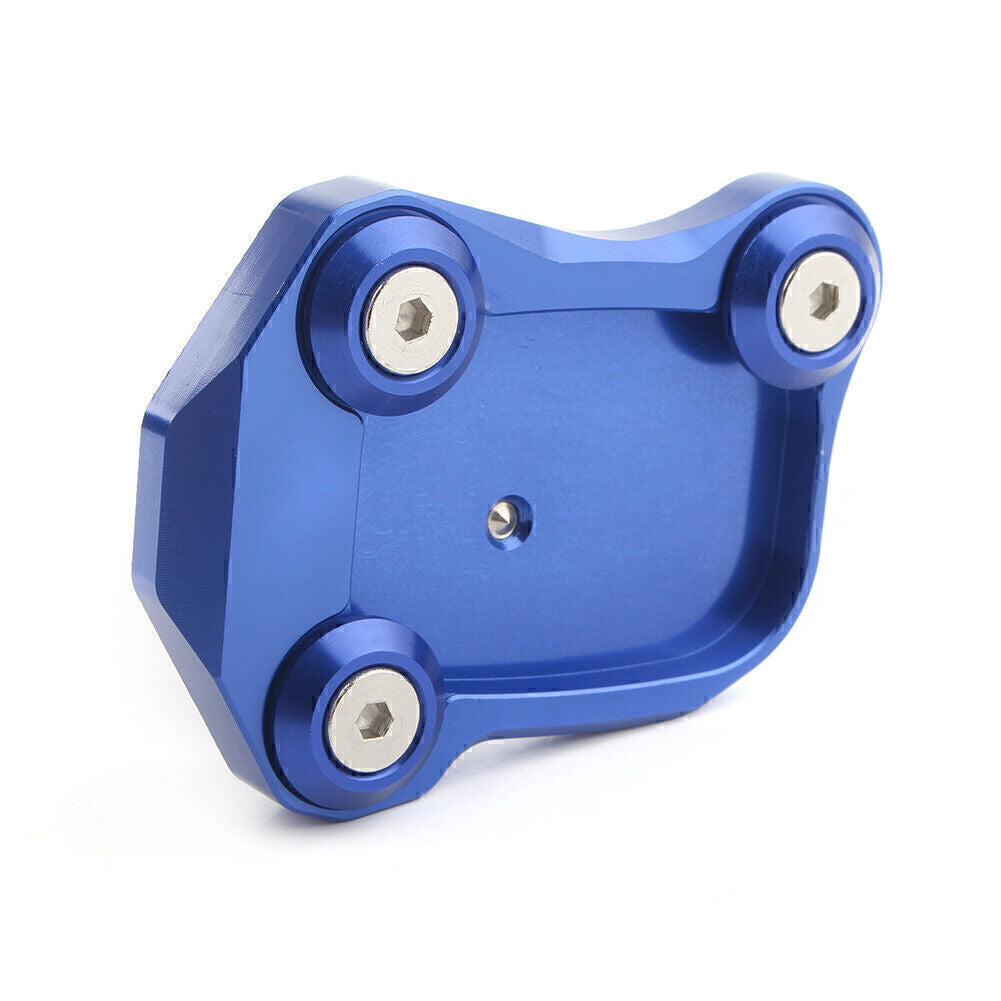 Motorbike Kickstand Side Foot Stand Pad Fit for Honda CB650F CBR650F 2014-18 Blue Q