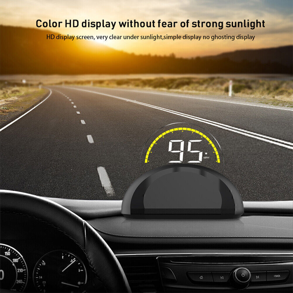 HUD C700 Head Up Display Projector Dash Screen Projector GPS Navigation 11-18Vdc Q