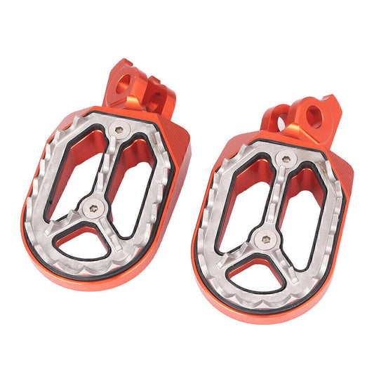 Orange Racing Footpegs for Suzuki RMZ250 RMZ450 2010 2011 2012 2013 2014 2015 Q