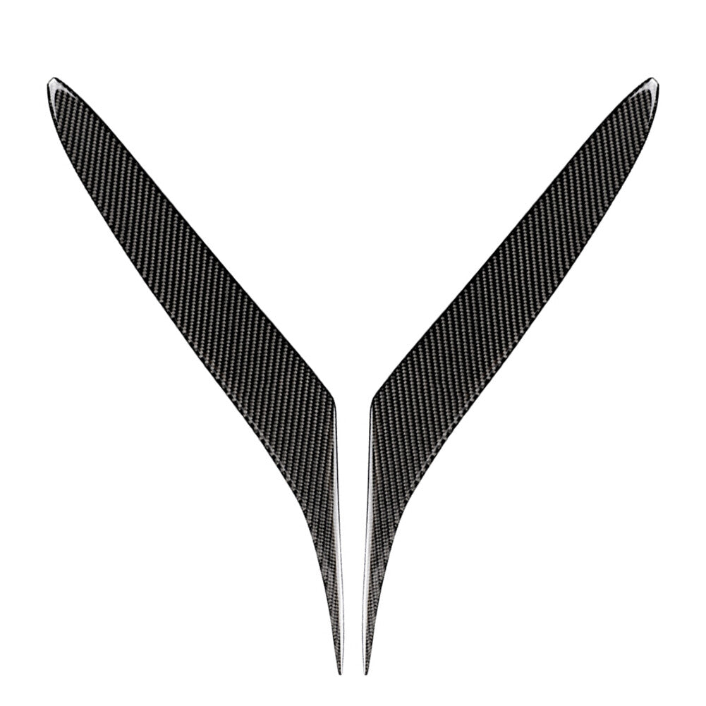 Carbon Fiber Car Headlight Eyebrows Eyelids Cover Trim for Mazda RX-8 RX8 04-08