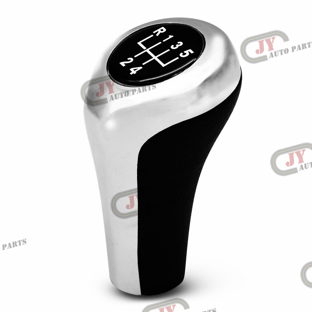 5 Speed Chrome Manual Gear Shift Knob Shifter for BMW 1 3 5 6 Series X1 X3 X5 Q