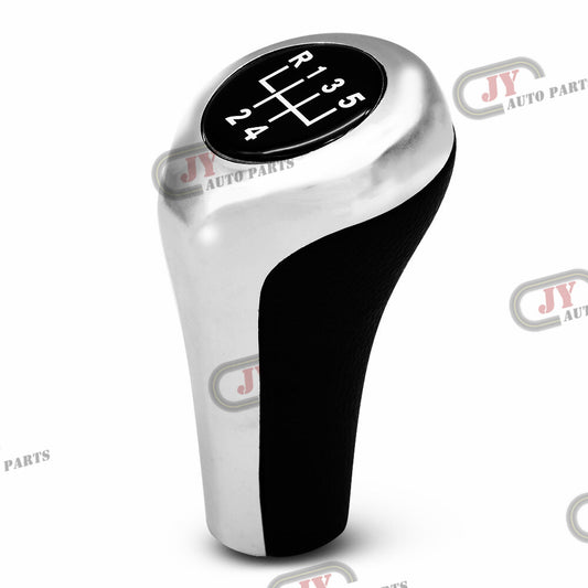5 Speed Chrome Manual Gear Shift Knob Shifter for BMW 1 3 5 6 Series X1 X3 X5 Q