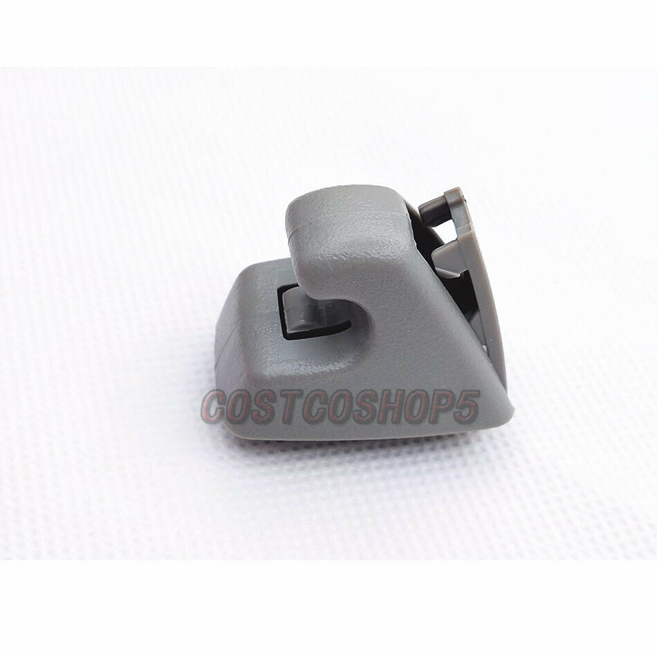 Left/Right Gray Sun Visor Hook Clip for Buick Verano for Chevrolet for Cruze Sonic