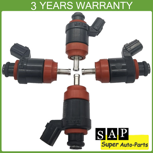 Set of 4 LPG/CNG Gas Fuel Injectors 63CC KN9 E4 EF06 67R-010310 110R-000295