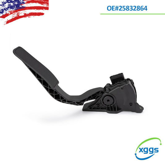 Black accelerator gas pedal assembly with position sensor for 2007-2011 for Chevrolet for GMC Q