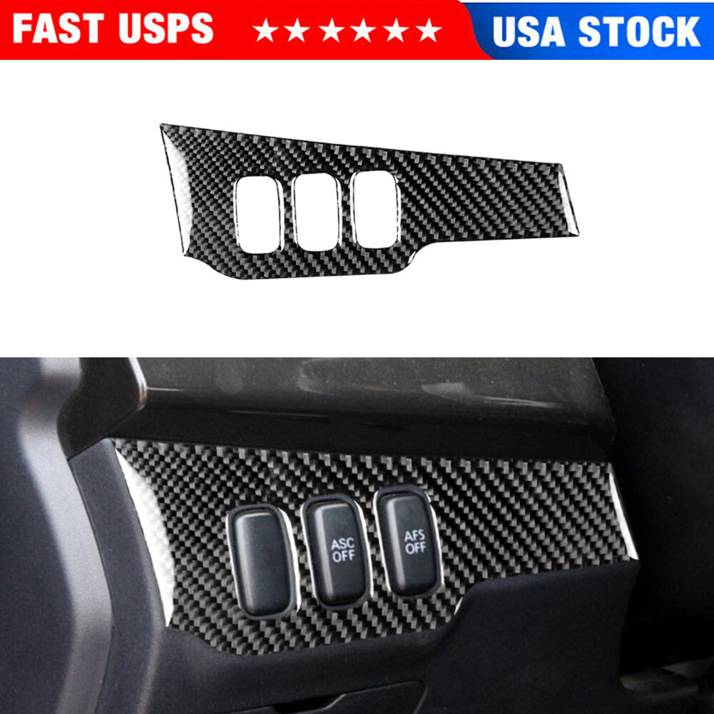 5Pcs CD Player Radio Air-Con Trim Cover TYP-A Gloss Black for Audi Q5 2009-2017 v