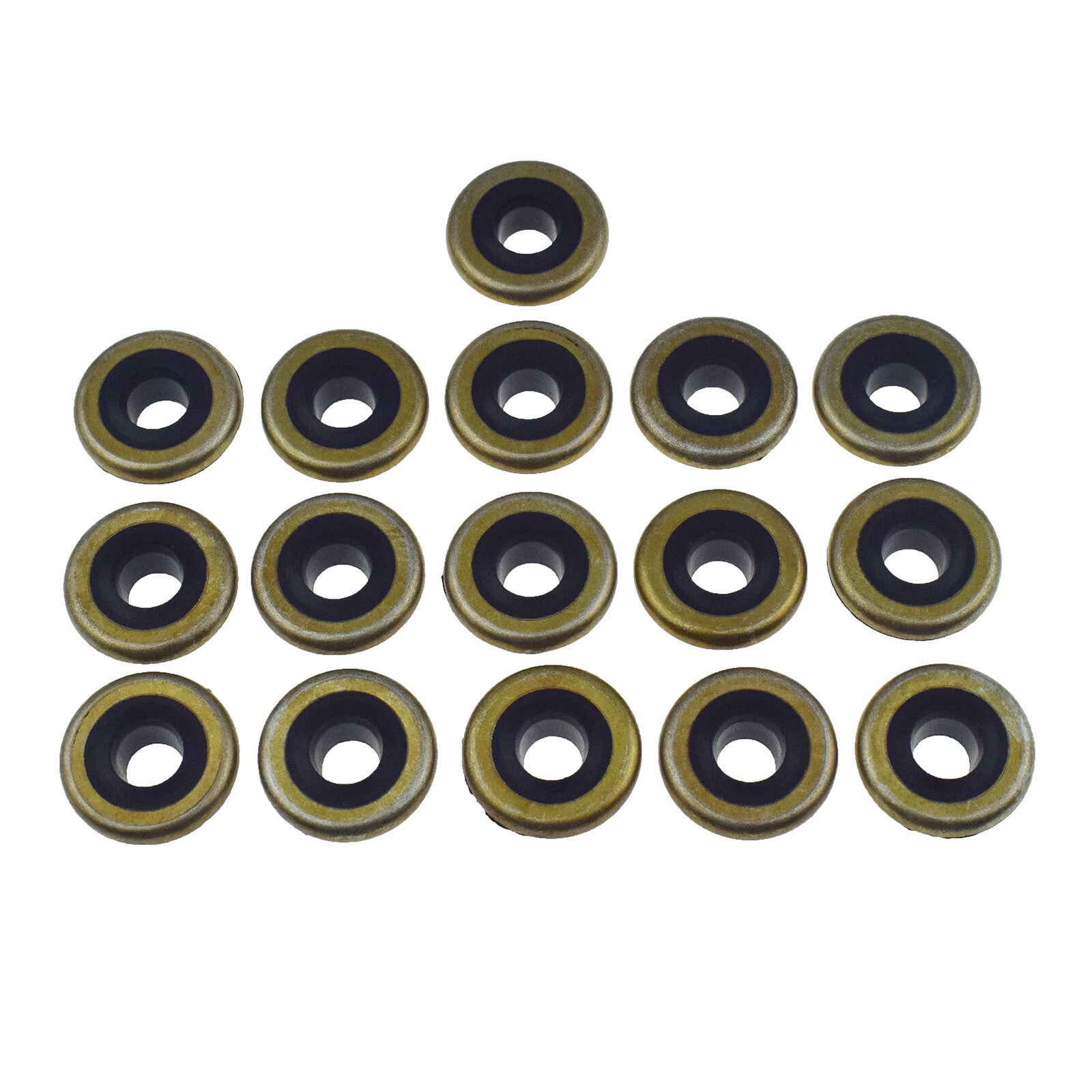 for Subaru Rocker Valve Cover Bolt Seal Grommet Impreza WRX EJ205 EJ207 16Pcs
