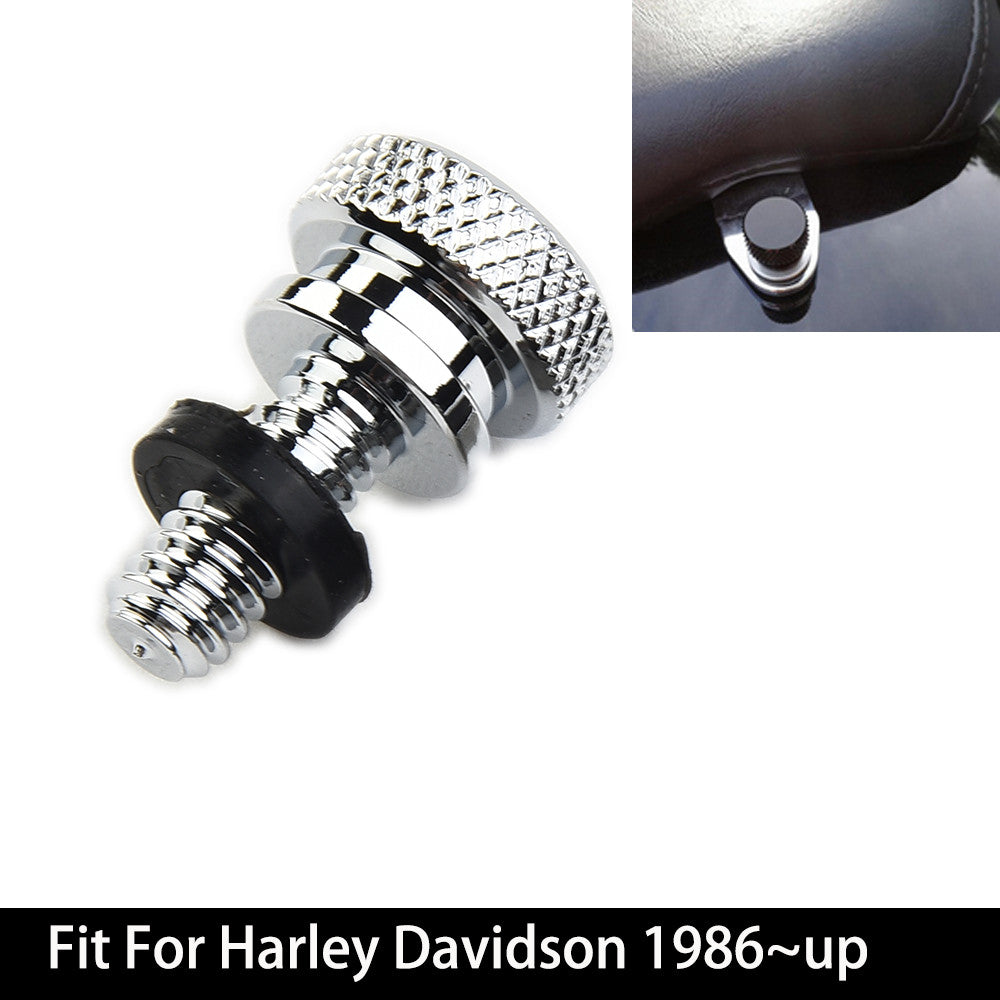 Chrome rear fender for seat bolts for Harley-Davidson Dyna Softail Road King