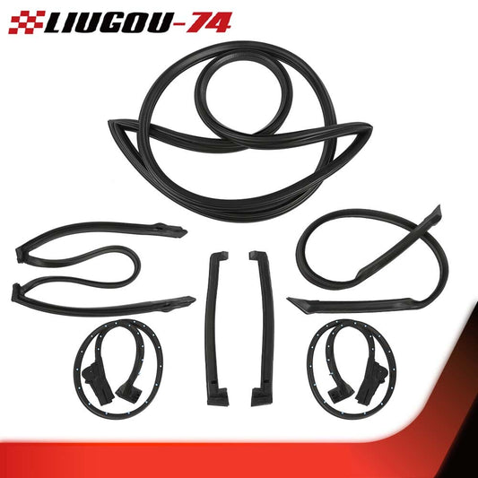 Weather Strip Seal full Weatherstrip kit suitable for 84-89 for Corvette C4 Coupe brand new- v