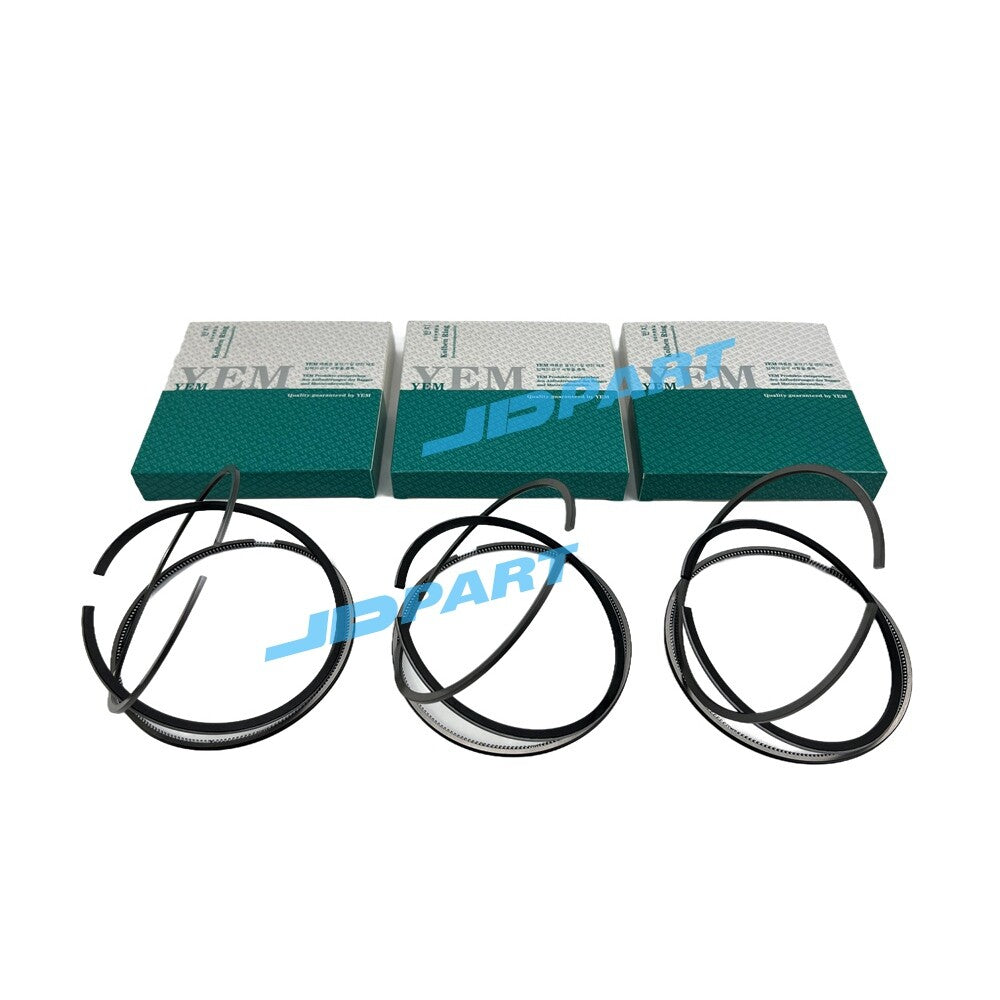 Superior quality 3-piece 3AD1 piston ring kit for Isuzu diesel engine parts -