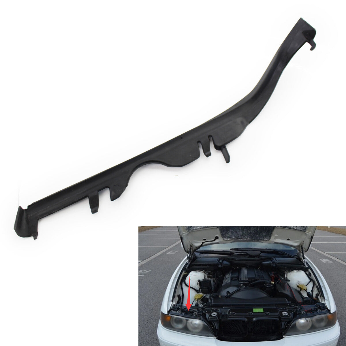 Front light spacer (right side, 63117174518) suitable for BMW 3 Series E92, E93, M3, 325d, 320d