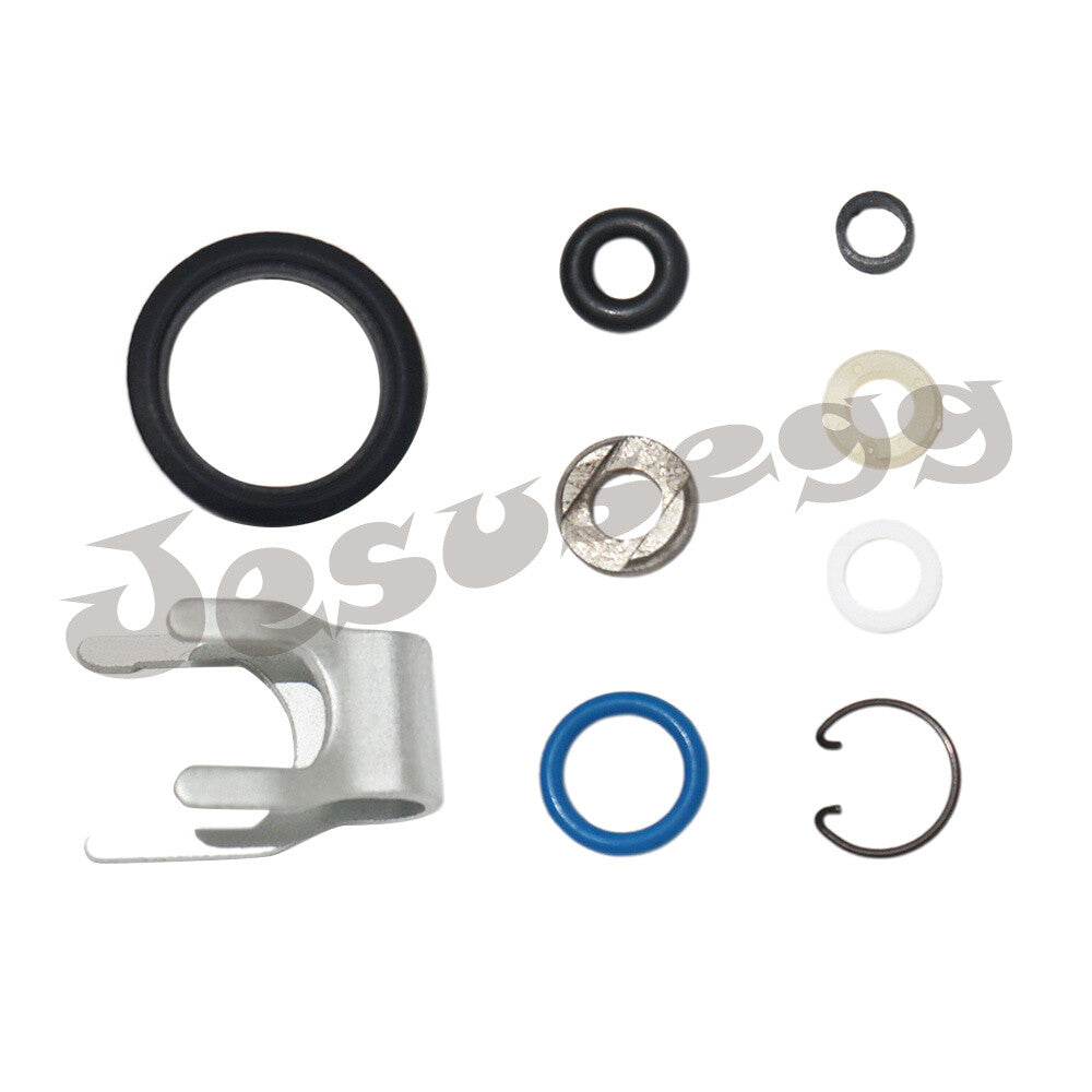 for Mercedes C E GL GLC GLE GLK GLS ML Fuel Injector O-Ring Retainers Seals Kit Q