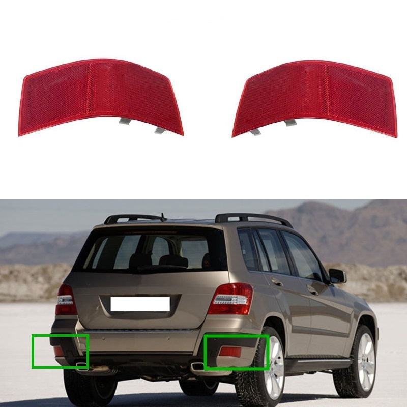 The rear LH and right-hand bumper reflector lights are suitable for GLK-Class GLK250 GLK350- n