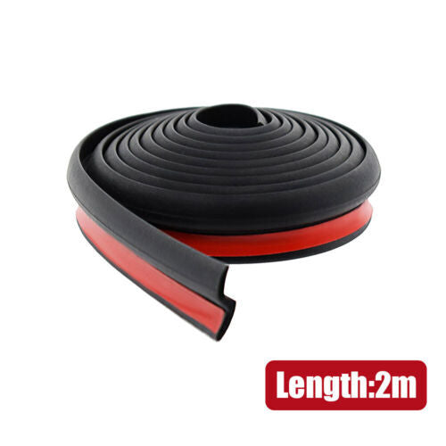 Z Type 2 Meter Car Door Seal Strip Edge Rubber Weatherstrip Sealing Strip Trim