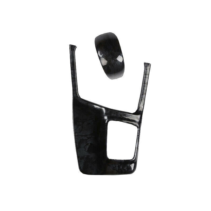 Inner Gear Shift Panel Decor Cover Trim for Honda for Civic 9th 2012-2015 Black Wood