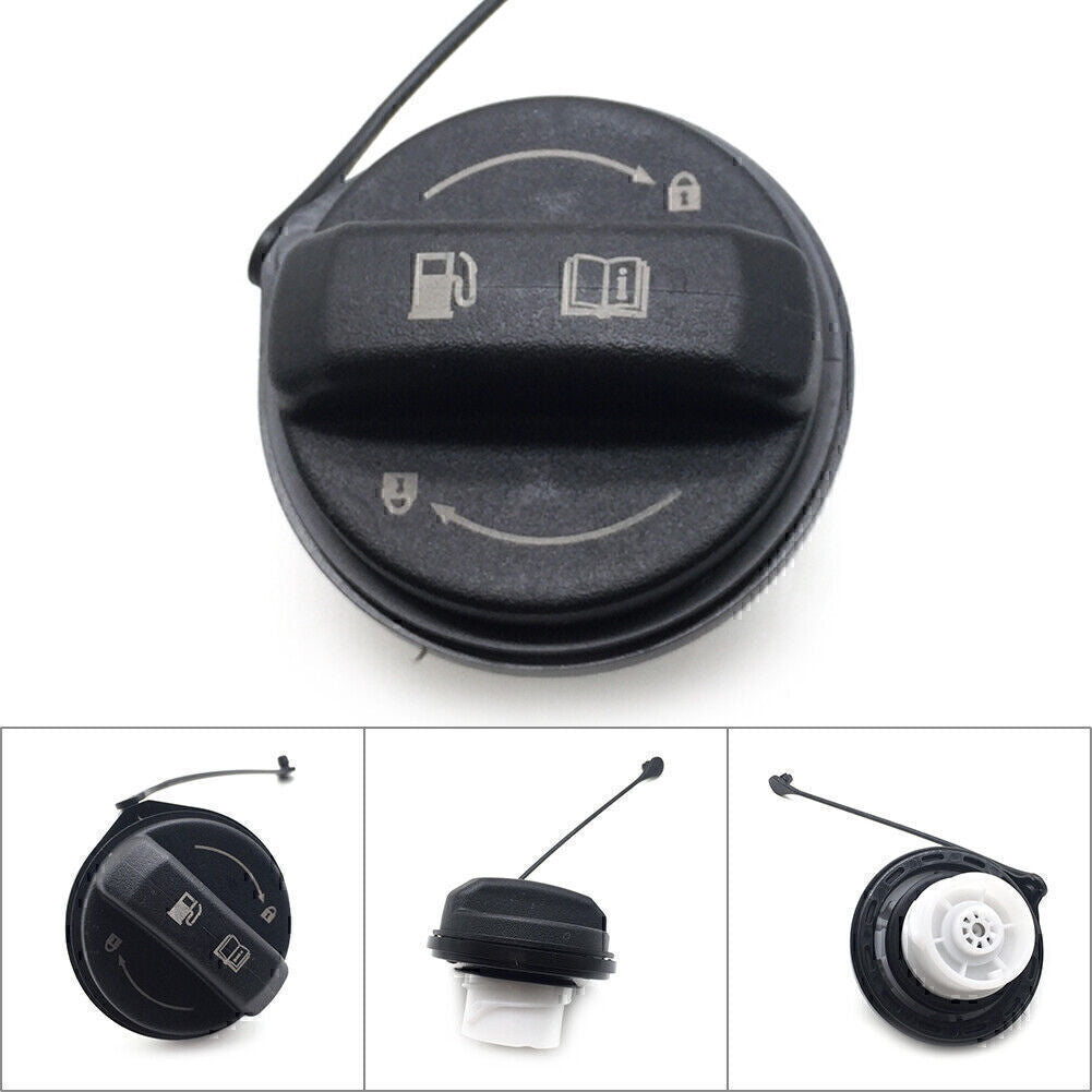 1X Car Fuel Gas Cap For Check Engine Light for Kia 31010-3L600U Tank Cap Black