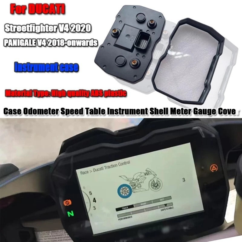 For Streetfighter V4 Odometer Speed Table Instrument Shell Meter Gauge Cover
