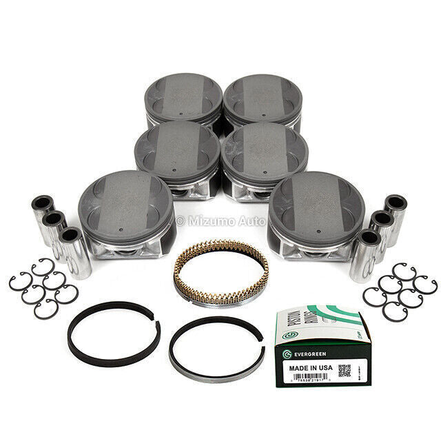 6-piece engine piston kit for Altima Maxima Quest 2004-2006 3.5L engines A2010-8J110-