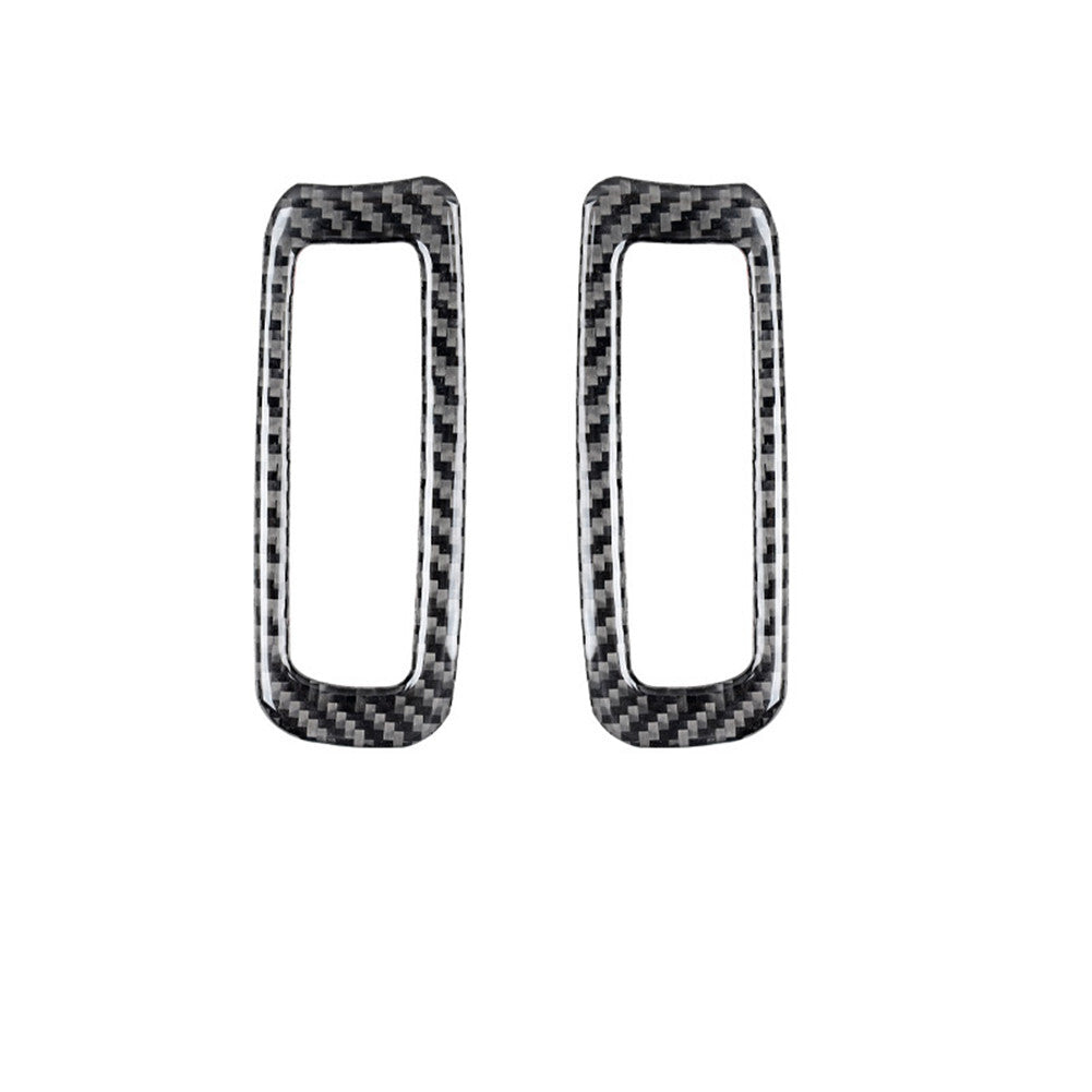 2Pcs Carbon Fiber Side Air Vent Outlet Cover Trim for Mazda CX-9 2016-2022