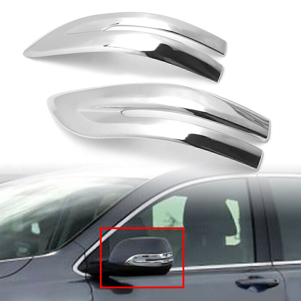 Chrome Side Rearview Mirror Stripe Cover Trim Fit for Honda CRV 2017-2019 2018 CR-V