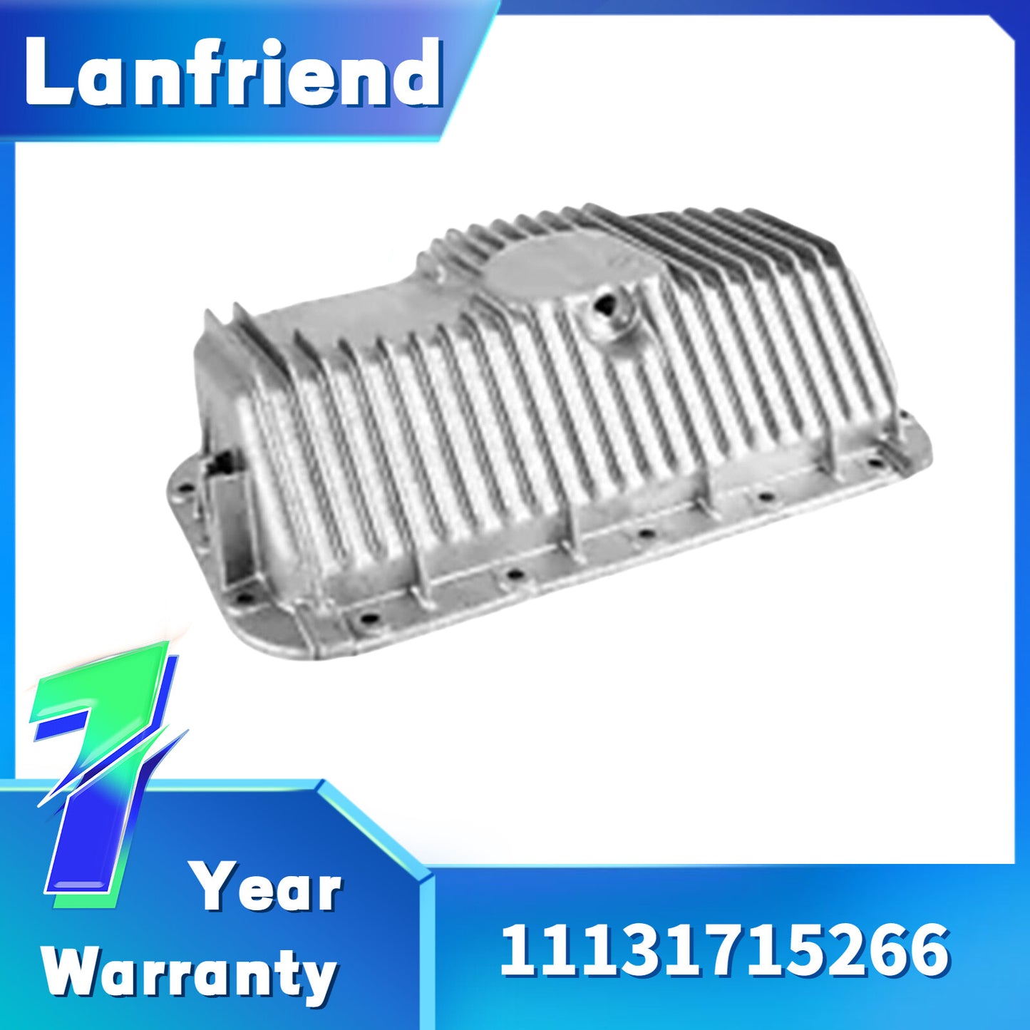 NEW Lower Engine Oil Pan Fit for BMW 318i Base 1991 1992 1.8L Gas 11131715266