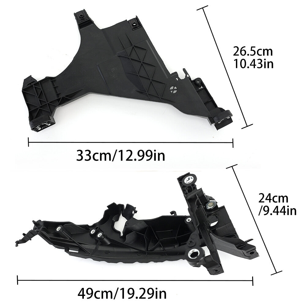 4 PCS for Audi A4 B8 2013-2016 Headlight Bracket Base Plate L+R 8K0805608B
