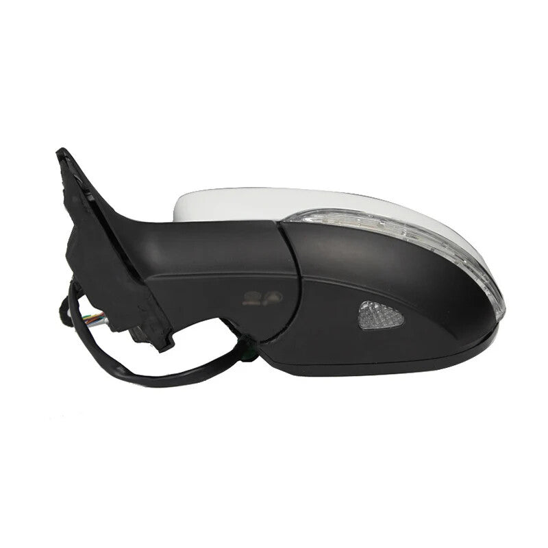 LH+RH Electric Folding Side Door Mirrors, 13-pin Black, Suitable for Volkswagen for Passat CC 2008-2018