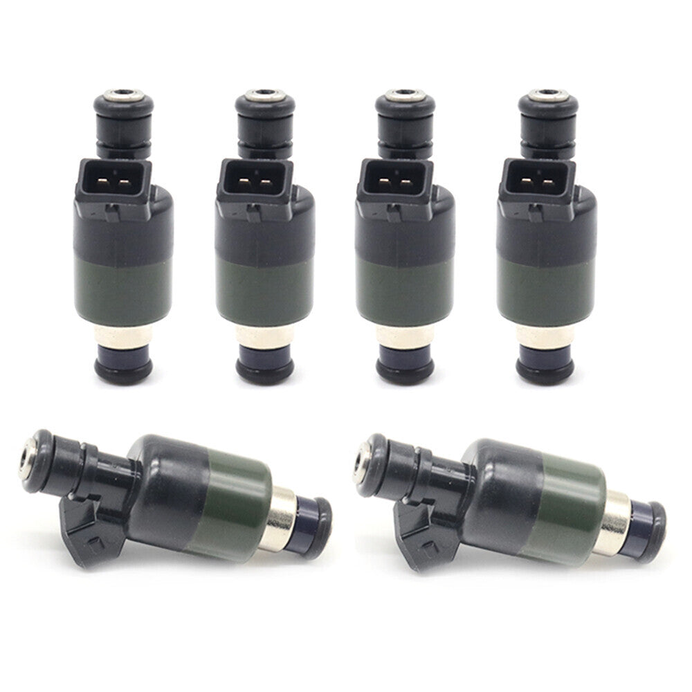 Set of 6 Fuel Injectors 1992-95 for Isuzu Rodeo for Honda Passport 3.2L 17089625 NEW
